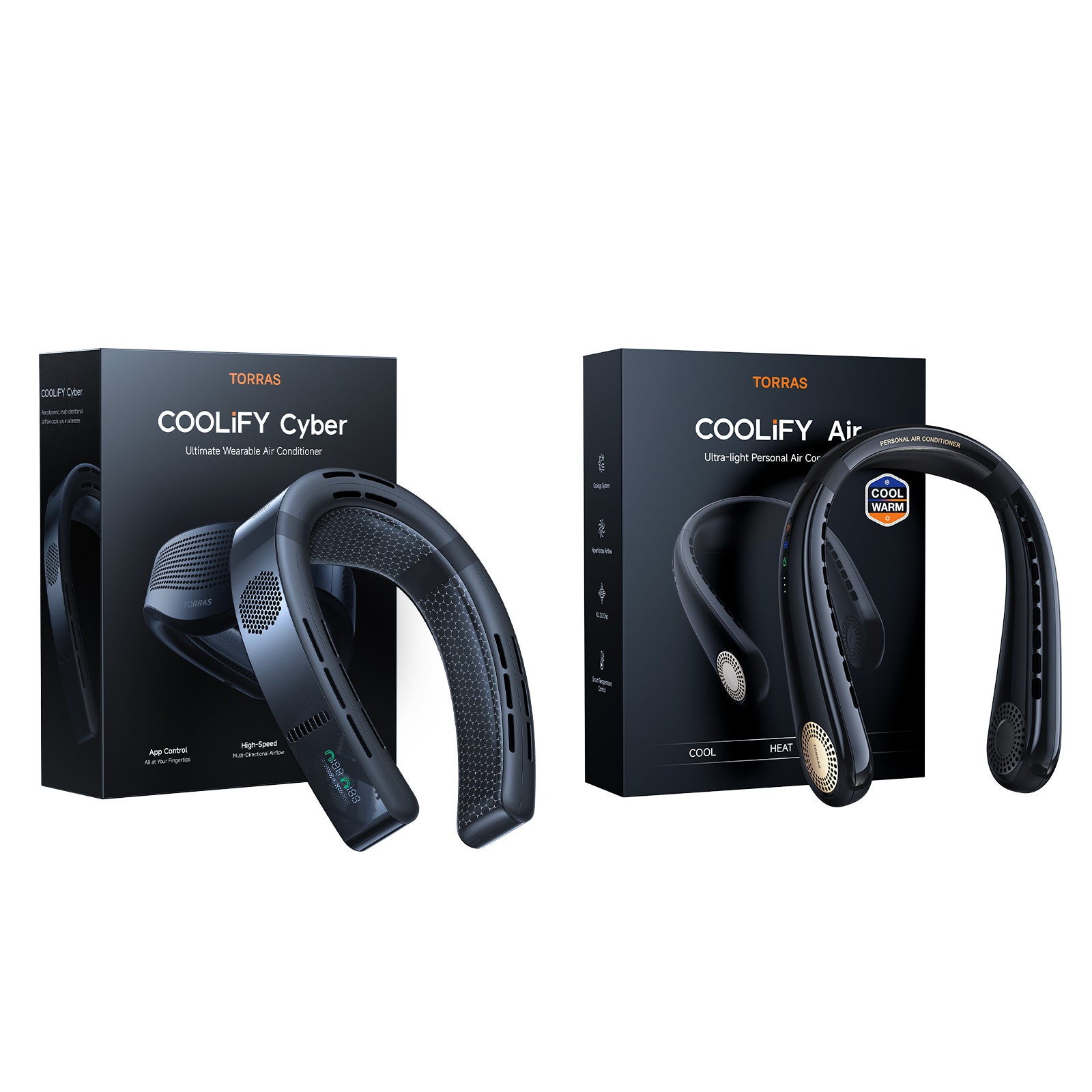 [Bundle] Neck Air Conditioner COOLiFY Cyber + COOLiFY Air-TORRAS