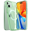 Sparka MagSafe Shockproof Slim Case for iPhone 15 Series - Clear Green