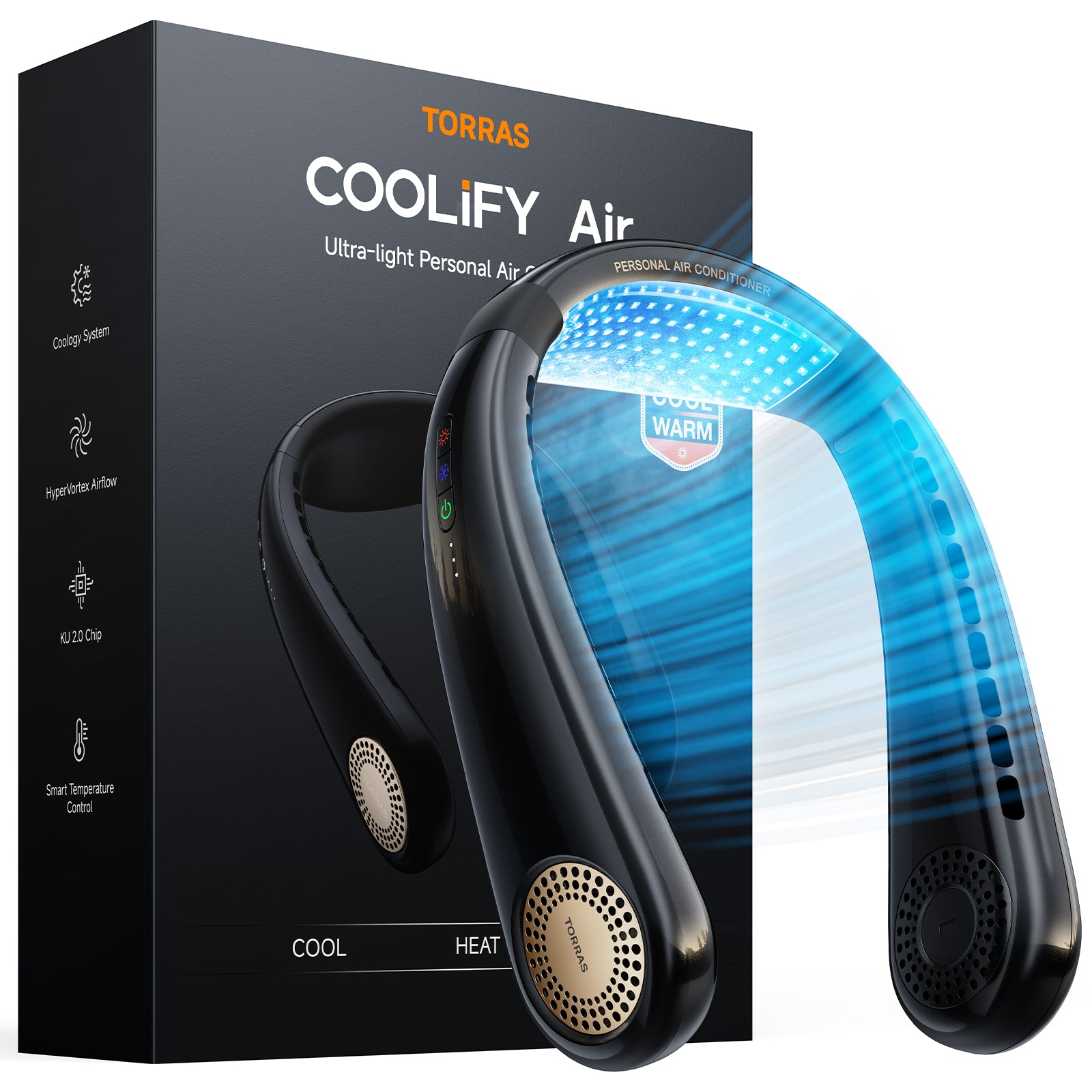 [US Only]COOLiFY Air Portable Neck Air Conditioner-TORRAS