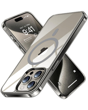 iPhone 15/14/13/12 Series Clear Magsafe Case